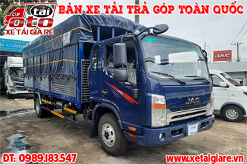 Xe Tải JAC N680 6T5 2022 - Động Cơ DEV Đức - Thùng Mui Bạt Dài 6.2M